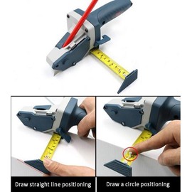 휴대용 자동 석고보드 커터 석고판 목공 도구 Portable Automatic Drywall Cutter Plasterboard Woodworking Tool [01 onesize]