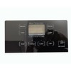 Black Overlay only for GE Refrigerator Dispenser Display and Compatible