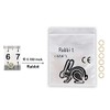 Paquete De 5（500Pcs）Bandas De Goma Ortodóntica Dental De 3/16" Suministro