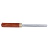 Guitar Fret Crowning File Chrome Plated Solid Wood Handle Fret