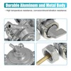 uxcell Motorcycle Fuel Valve Petcock with Male Thread for Honda