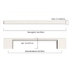 KNOKLOCK 10 Pack 5 Inch(128mm) Kitchen Cabinet Handles Brushed Satin