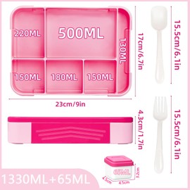 waziwe Lunch Box Digger Lunch Box Boys School Lunch Box Nursery Lunch Box Children with Compartments Bento Box Children Lunch Box Casual Leak-Proof Lunch Box Children Butter Lunch Box Children