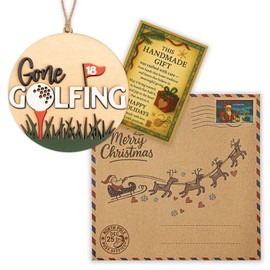 Golf Lover Ornament, Golf Ornaments for Christmas Tree 2025, Christmas ornaments 2025, Unique Golf Ornament Gift for Men and Women, Holiday Tree Decorations for Sports Fans, Golf Gift