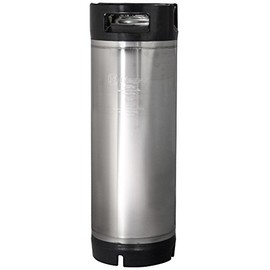Kegco 3PKM5G-RBT Keg, 5 Gallon, Stainless Steel