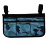 Wheelchair Bag with Pockets Reflective Strips Armrest Side Bag for