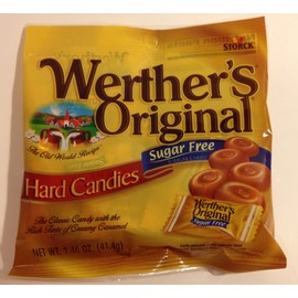 Sugar Free Hard Candy Variety Pack: 3 Piece Bundle, Butterscotch, Starlight Mints and Worther's Originals
