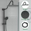 Sarlai Rain Shower Head with Handheld Spray - Dual Shower