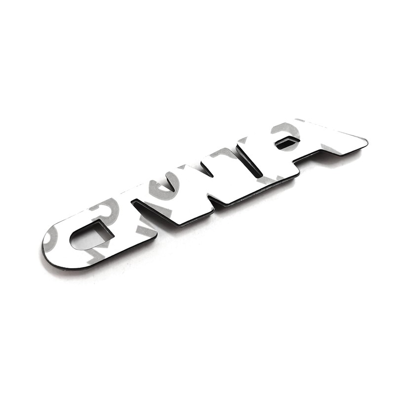 PTDecals 2 PCS Black Metal AWD Emblem Sticker Badge Decal