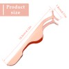 WLLHYF Eyelash Applicator Fake Lash False DIY Rose Gold Stainless