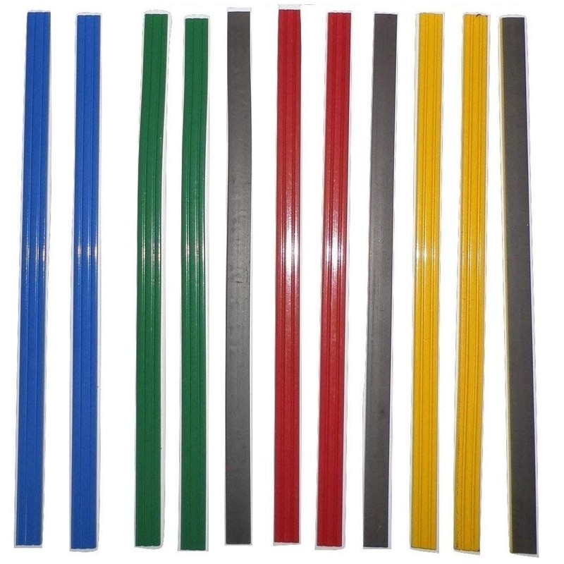8 Inch Color Magnetic Bar/Strip for Whiteboard, Fridge - Box