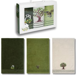 damaloo Pack of 3 Small Guest Towels 30 x 50 cm - Small Towels Guest Toilet - Cotton Face Towels - Face Towel Set Small - Guest Towels 50 x 30 cm - Fluffy Hand Towels