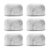 6-Pack Replacement Charcoal Water Filters for Braun Coffee Makers -