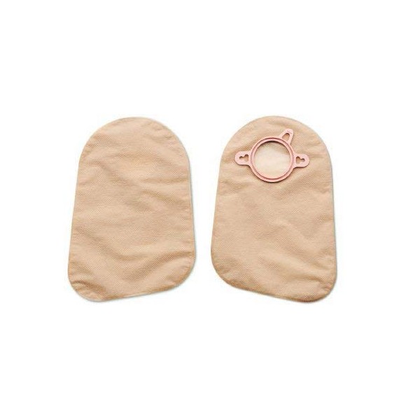 Ostomy Pouch New Image 2 3/4" 70mm Two-Piece System 9" Length Closed End #18334