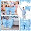 Feifeiya Coquette Blue Bow Piñata Blue Party Piñata Bundle with