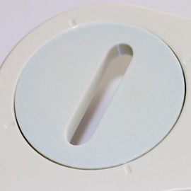 PIAOLGYI Attachments for Luxe Bidet Neo Series,Mount Plate Compatible with Luxe Bidet Neo 185&120(White)