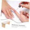 PACKOVE Nail Art Hand Pillow Comfortable PU Manicure Arm Rest
