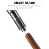 CIGARLOONG Cigar Punch Double Blade Sharp Size Drill Cigar Hole
