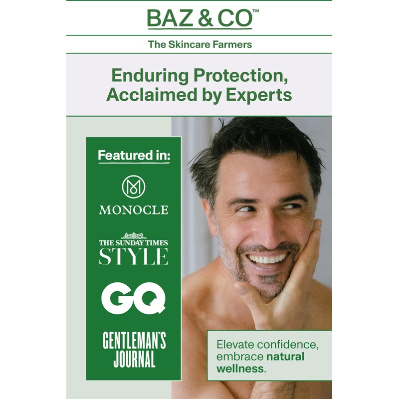 BAZ & CO Skin Food Moisturiser Face Cream for Men