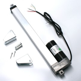 Zoom Industrial - Heavy Duty Linear Actuator 12" Inch Stroke 330 Pound Max Lift DC 12v/24v
