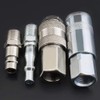 4 Pcs Air Fitting Convertor Adapter Euro & PCL Air