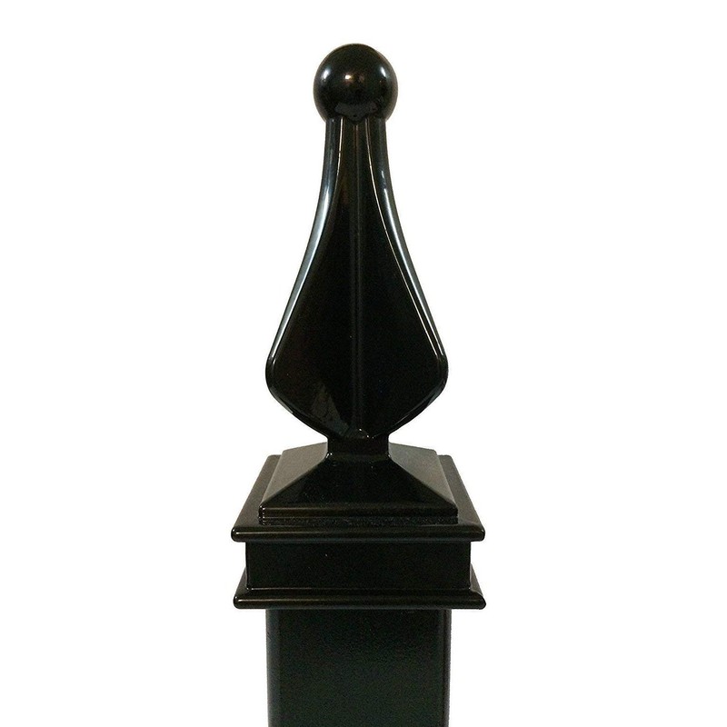 2" x 2" Aluminium Spear Top Post Cap for Metal