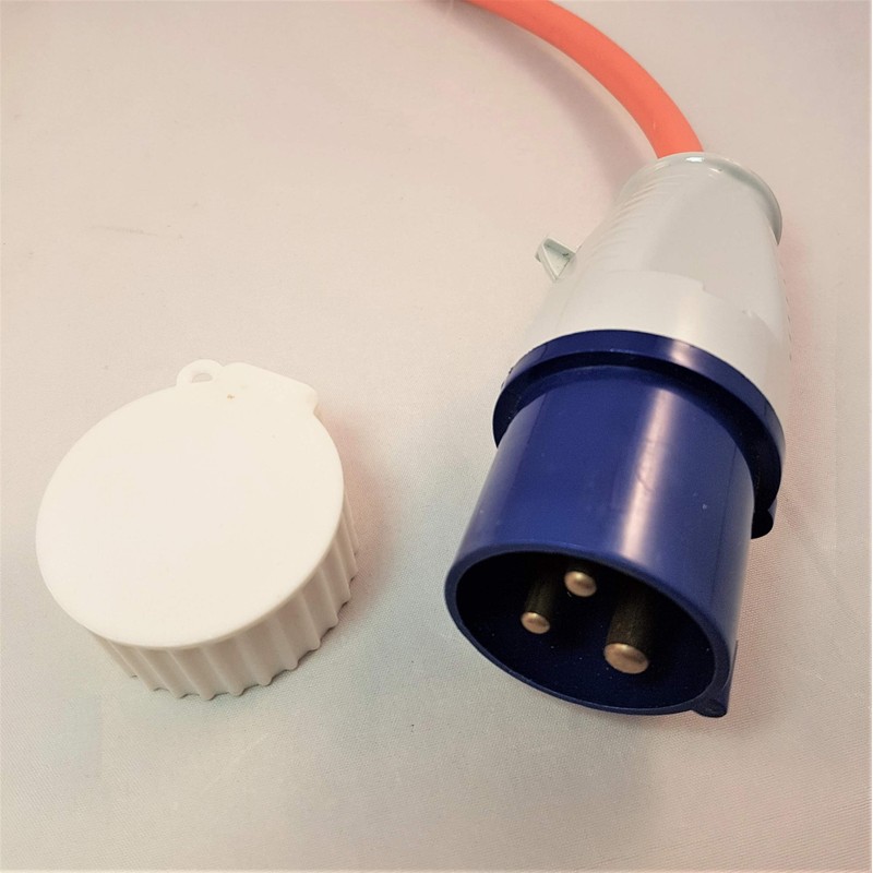 3D Cabin 16 Amp Mains Electric Plug Dust Cover For