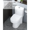 2-Inch Toilet Flush Valves, Dual Flush Valve Toilet Repair Kit