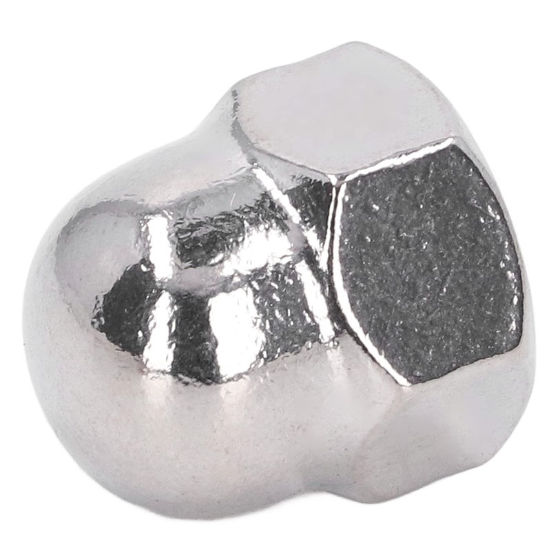 50Pcs Stainless Steel Acorn Cap Nut, Hex Dome Cap Assortment