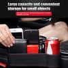 Norhogo 2 Pack Car Seat Gap Organizer, PU Leather Car