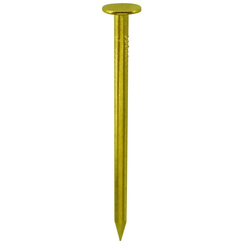 Daido Hunt HP Brass Nails, Flat 0.7 x 1.2 inches