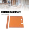 Cutting Machine Base Plate 25x28cm Saw Table Base Plate PP