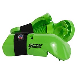 Pro Force Lightning Punches Sparring Gloves (Green, Child Medium - Knuckle Width 2.5-2.75")