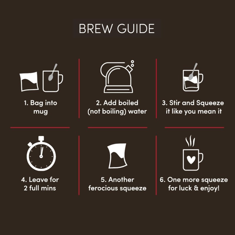 Taylors of Harrogate Hot Lava Java Coffee Bags 10 Enveloped