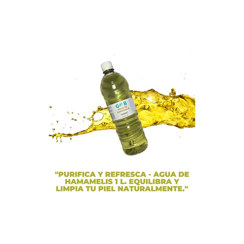 Gob tnico facial agua de hamamelis 1 L cuida todo