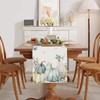 Bonhause Fall Pumpkin Leaves Table Runner, Pumpkin Table Runner for