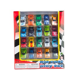 15 Piece Pull Back Cars, Die Cast Metal Toy Cars, Friction Powered Vehicles Kids Play Cars Matchbox Cars for Girls Boys