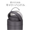 Thermos Water Bottle, Vacuum Insulated Portable Tumbler, Includes Carrying Handle,