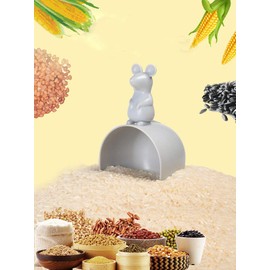 WOIWO 1 PCS Creative Plastic Rice Scoops Cartoon Mouse Rice Spatula Scoops Rice Scoop Grain Spatula Kitchen Tools