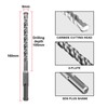 SALI 10PCS SDS Plus Rotary Hammer Drill Bit Concrete Drill