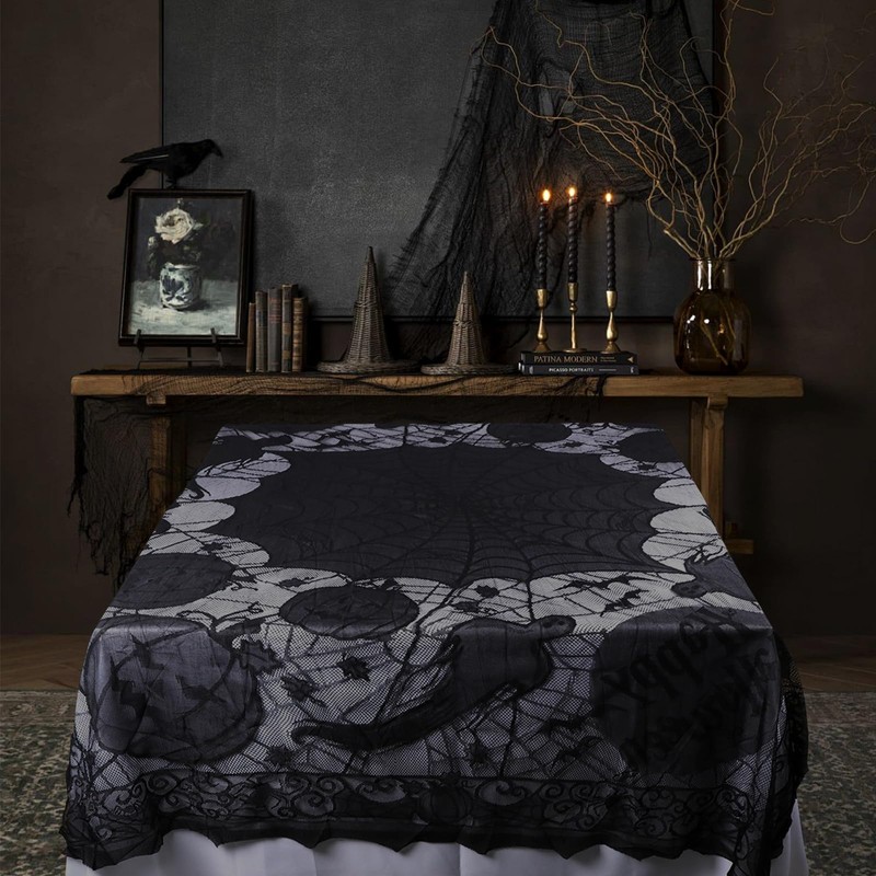 [LEISURE CLUB] Halloween Decorative Table Runner Table Runner Table Cloth