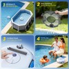 (2026 NEW) AQUVII Cordless Robotic Pool Vacuum, Dual-Layer Filtration