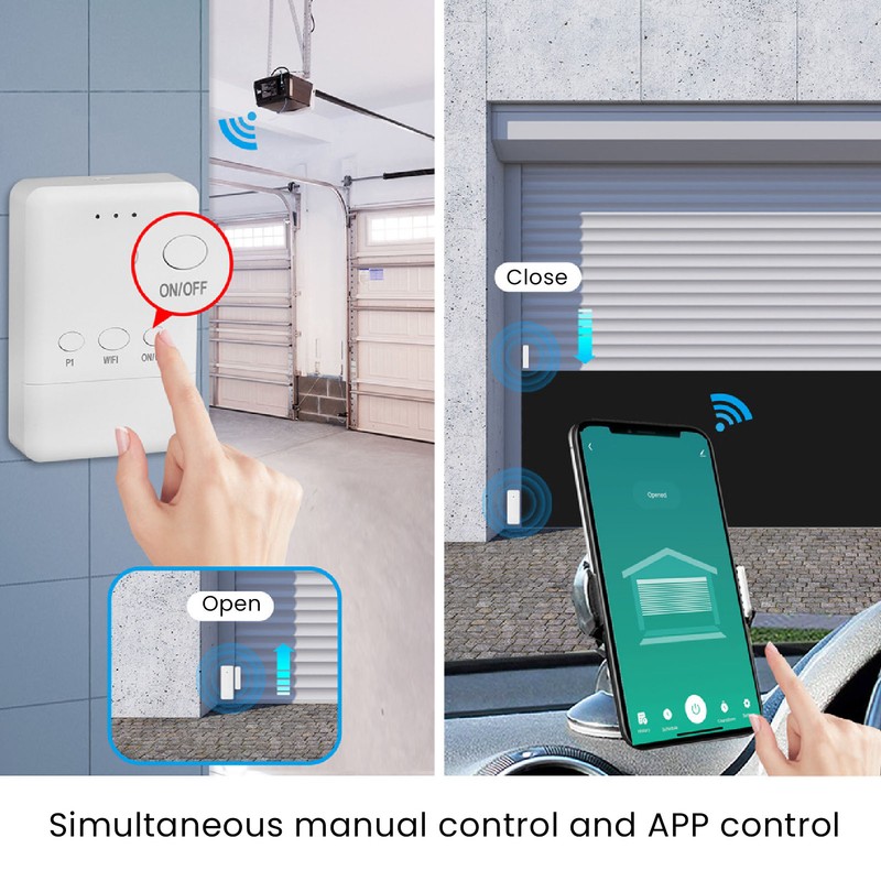 Garage Door Remote Controller WiFi APP Control Wireless Garage Door