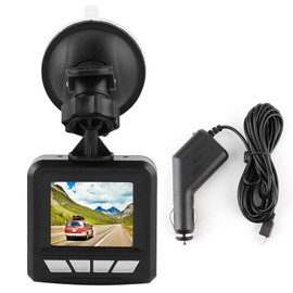 Terisass Dash CAM Car Dash Camera 1080P LCD Display Recorder DVR Loop Recording 120° Wide Angle