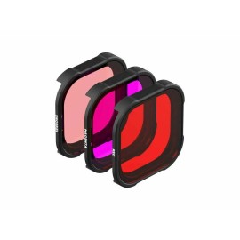 PolarPro DIVEMASTER Red Magenta & Snorkel filters for GoPro HERO12 Black Housing
