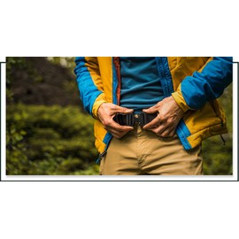 Klik Belts Tactical Belt –2 PLY 1.5" Nylon Heavy Duty Belt Quick Release Cobra© Buckle - Unisex