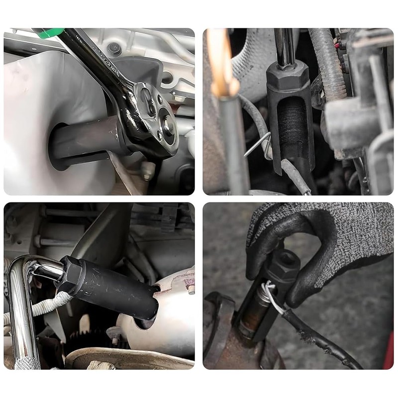 CENPEK Oxygen Sensor Socket Side Cable Hole Sensor Socket Removal