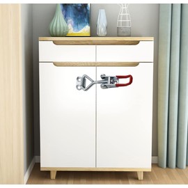 MIKMAYTOO Toggle Latch Clamp 4002 Style,550Lbs Holding Capacity,Toggle Latches,Adjustable Heavy Duty Medium Latch for Smoker lid,ToolBox Cases and More (R4002-6PCS)