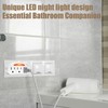 3-Prong 3-Outlet Plug Wall Mount Extender, 3-Prong to 3-Prong 3