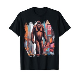 Bigfoot in New York Cryptid Monsters Costume T-Shirt
